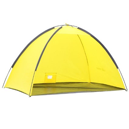 Semoo Lightweight Beach Shade Tent Sun Shelter with Carry Bag