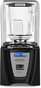 Blendtec Connoisseur 825 Black Food Blender with Sound Enclosure and 2 WildSide  Jars, 42 Preprogrammed Cycles, 2750 mL Capacity