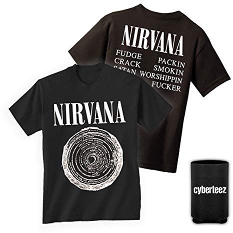 Nirvana Vestibule Men's Black T-Shirt   Koozie