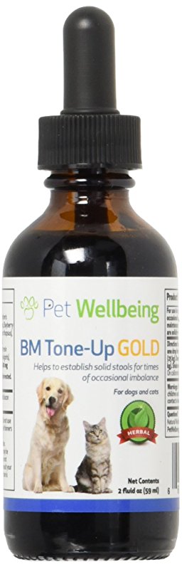 Pet Wellbeing - BM Tone-Up Gold for Cats - Natural Support for Feline loose stools. - 2oz (59ml)