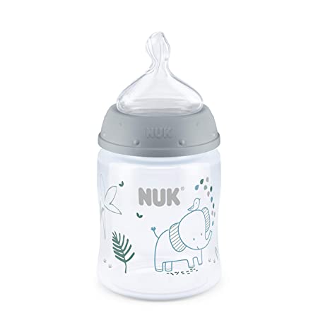 NUK Smooth Flow Anti-Colic Bottle, 5 oz, Elephant