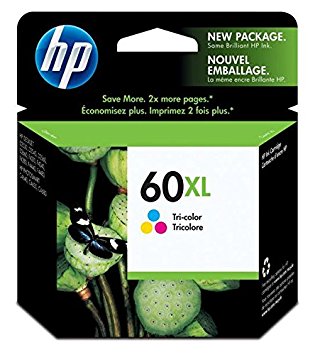 HP 60XL Tri-Color Original Inkjet Cartridge