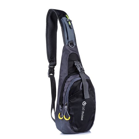 Sling Bag Chest Shoulder Unbalance Gym Fanny Backpack Sack Satchel Outdoor Bike