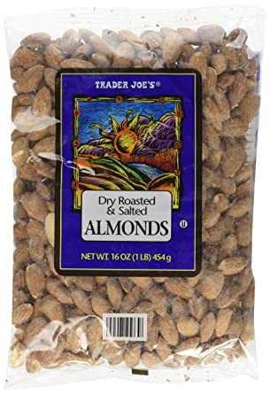 Trader Joe's Dry Roasted & Salted Almonds, Packaging May Differ