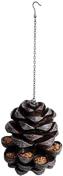 Esschert Design FB176 Pinecone Bird Feeder 7.5" dia.