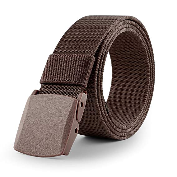 JASGOOD Nylon Canvas Breathable Military Tactical Men Waist Belt With Plastic Buckle