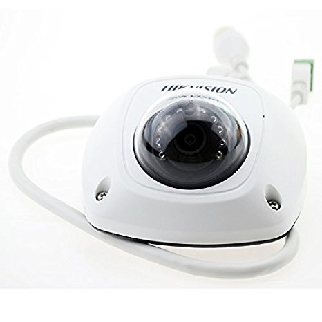 Hikvision Mini Camera DS-2CD2532F-IWS Full HD 3MP Built-in Mic Audio Input WIFI Included IP Dome Camera 4mm Attached a XINFLY POE Injector