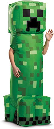 Minecraft Child Creeper Inflatable Costume