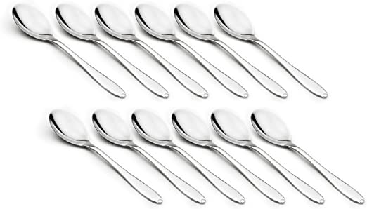Cuisinox Alpha Espresso/Flatware Spoons, Set of 12