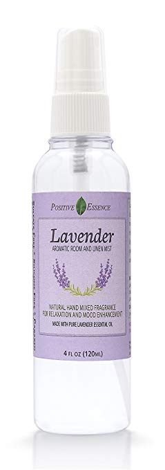 Lavender Linen and Room Spray - Natural Aromatic Mist Made with PURE LAVENDER ESSENTIAL OIL - Relax Your Body & Mind – Perfect as a Bathroom Spray, Air Freshener, Pillow Mist, or Sleep Spray