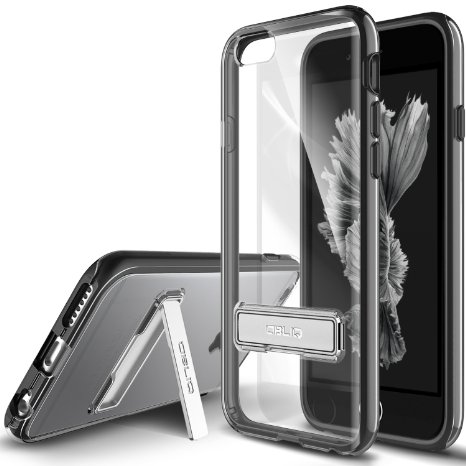 iPhone 6S Plus Case OBLIQ Naked ShieldBlackMetal Kickstand Thin Slim Fit Crystal Clear Case  TPU Bumper Armor Protection Hybrid case for Apple iPhone 6S Plus 2015 and iPhone 6 Plus2014