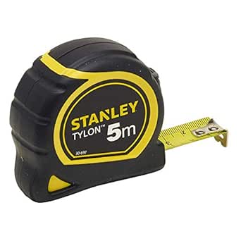 Stanley 0-30-697"Tylon" Tape Measure, Black/Yellow, 5 m/19 mm