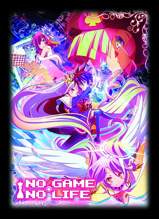 Official No Game No Life "Disboard" Standard Size Deck Protector Sleeves (65 count)