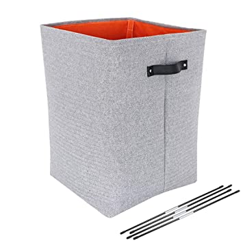 85L Laundry Hamper Sorter Basket Foldable with Handles Linen 50X35X35cm Washing Pet Toys Storage Bin Dirty Clothes Bag for Bathroom Bedroom Home, Garage (85L)