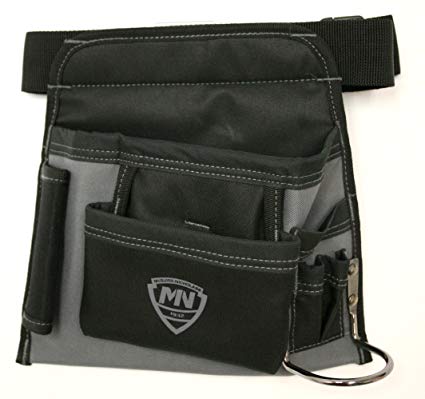 McGuire Nicholas 5-Pocket Handyman's Tool belt and pouch with hammer loop. Adjustable up to 48 inches