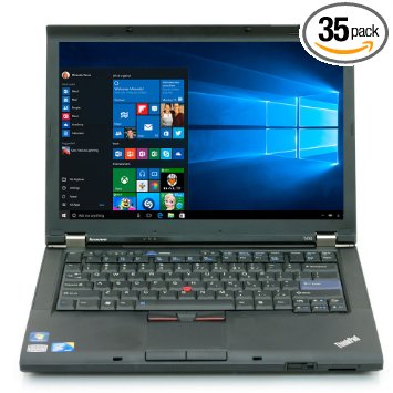 Lenovo ThinkPad T410 Laptop - Core i5 2.53ghz - 8GB DDR3 - 128GB SSD HDD - DVD-ROM - Windows 10 64bit - (Certified Refurbished)