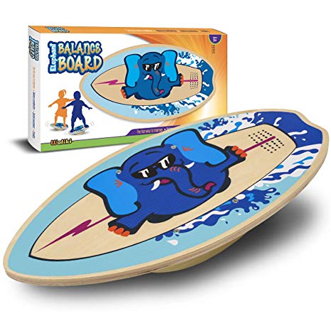 WALIKI Wood Balance Board | Ages 3-8 | Toddlers and Kids