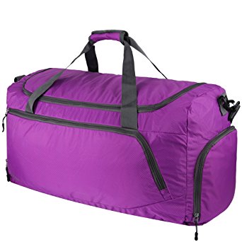 OXA 53L Lightweight Foldable Travel Duffel Bag With Shoes Bag