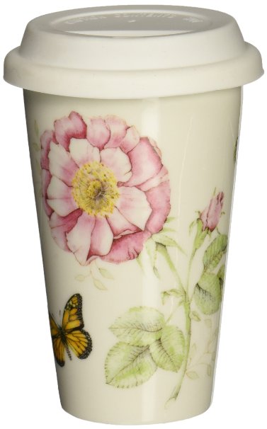 Lenox Butterfly Meadow Thermal Travel Mug -12oz