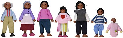 Doll Family of 7 African American - Variations