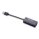 Cable Matters 202023 USB 20 to 10100 Fast Ethernet Network Adapter Black