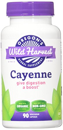 Oregon's Wild Harvest Cayenne Organic, 90 Count