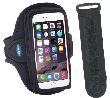 Sports Armband for iPhone 6 6s with Slim Case & Galaxy S5/S6/S7 with No Case & iPhone SE with LifeProof [EX3 Armband Extender for Large Arms Included]