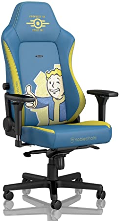 noblechairs Hero Gaming Chair - Office Chair - Desk Chair - PU Faux Leather - Fallout Vault-Tec Edition