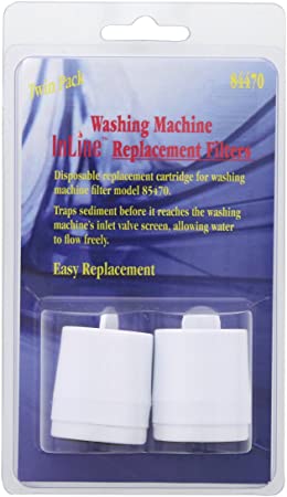 Inline Water Filters 84470 Washing Machine Replacement Filter (2-Pack)