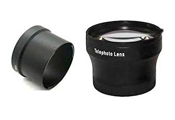 TelePhoto Lens   Adapter bundle for Canon Powershot S2, Canon S3, Canon S5, Canon IS, Canon S2IS, Canon S3IS, Canon S5IS