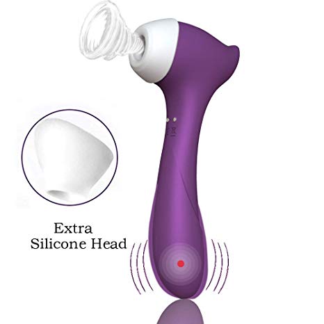 CHEVEN Clitoral Sucking Vibrator, G Spot Clit Dildo Vibrators for Women with Suction & Vibration, Waterproof Clitoral G Spotter Nipple Stimulator Toys for Women Adult Sex Toys for Women and Couples