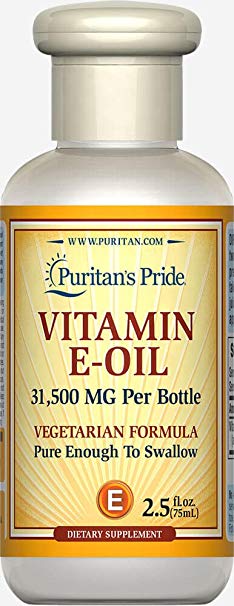 Puritan's Pride Vitamin E-Oil 70,000 IU-2.5 oz Oil