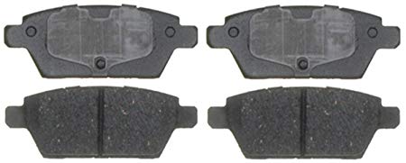 ACDelco 14D1161CH Advantage Ceramic Rear Disc Brake Pad Set with Hardware