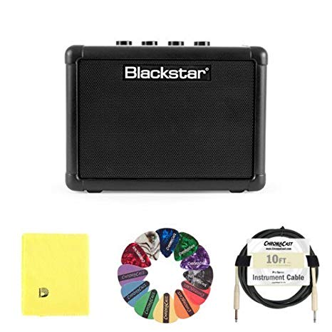 Blackstar FLY3 Battery Powered Guitar Amplifier, 3W bundle