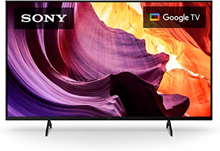 Sony 50 Inch 4K Ultra HD TV X80K Series: LED Smart Google TV with Dolby Vision HDR KD50X80K- 2022 Model