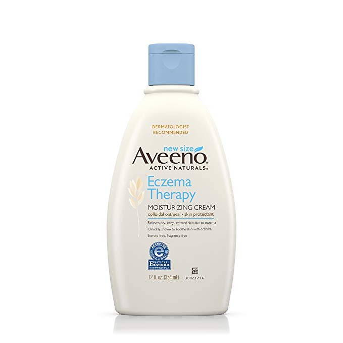 Aveeno Eczema Therapy Moisturizing Cream Relieves Irritated Skin