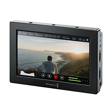 Blackmagic Design Video Assist 4K, 7" High Resolution Monitor with Ultra HD Recorder