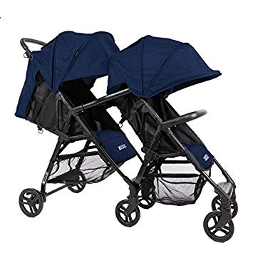 The Tandem  (ZOE XL1) - Best Lightweight Travel and Everyday Tandem Stroller System with Umbrella