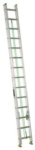 Louisville Ladder AE4224PG Extension Ladder, 24 Feet