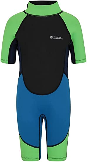 Mountain Warehouse Kids Shorty Wetsuit - 2.5mm, Neoprene Wetsuit