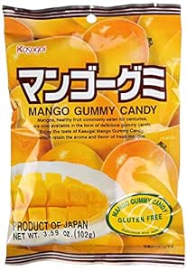 Japanese Fruit Gummy Candy from Kasugai - Mango - 102g