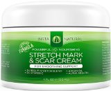 Stretch Mark and Scar Cream - Best Formula for Scar Removal and Prevention for Men and Women - Natural and Organic Moisturizing Body Cream Treatment - Great for Before and After Pregnancy - InstaNatural - 4OZ