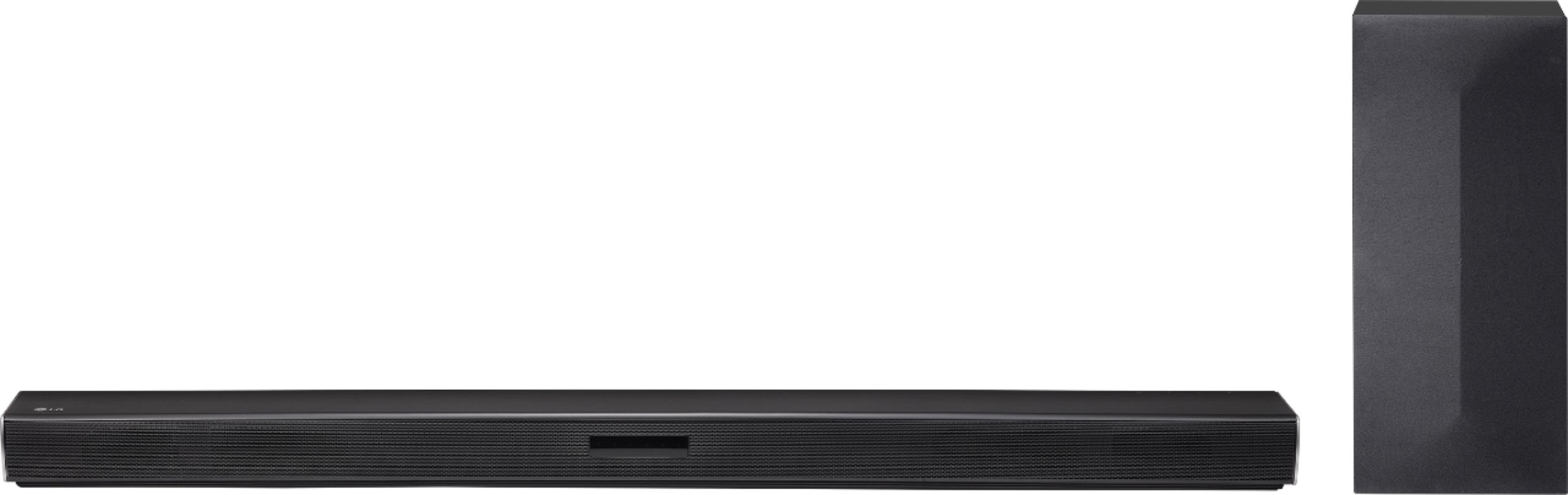 LG - 2.1-Channel 300W Soundbar System with Wireless Subwoofer - Black