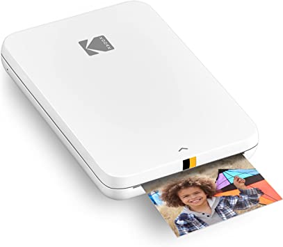 Kodak Step Slim Instant Mobile Photo Printer – Wirelessly Print 2x3” Photos on Zink Paper with iOS & Android Devices