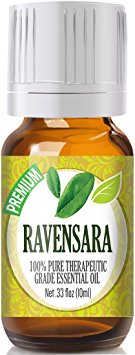 Ravensara 100% Pure, Best Therapeutic Grade Essential Oil - 10ml