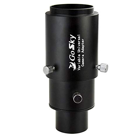 Gosky 1.25 Variable Telescope Camera Adapter for Prime Focus and Eyepiece Projection Astro Photography