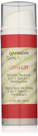 SkinActive Ultra-Lift Wrinkle Reducer 2-in-1 Serum   Moisturizer, 1.7 Fluid Ounce