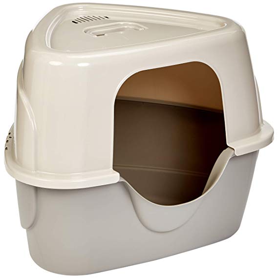 AmazonBasics Hooded Cat Litter Box