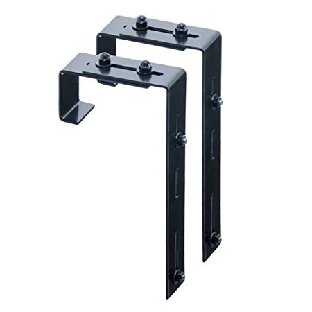 Adjustable Deck Rail Brackets Novelty accessorie (Set of 2)