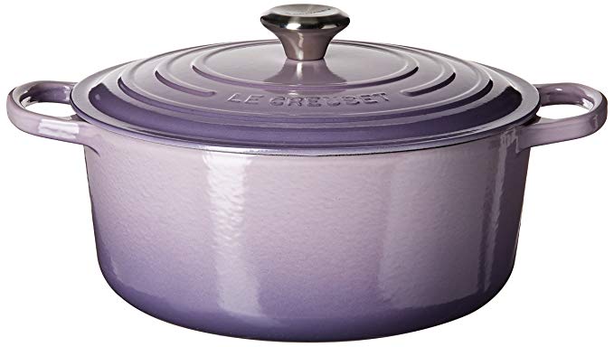 Le Creuset LS2501-28BPSS Round Cast-Iron Dutch Oven 7-1/4 quart Provence